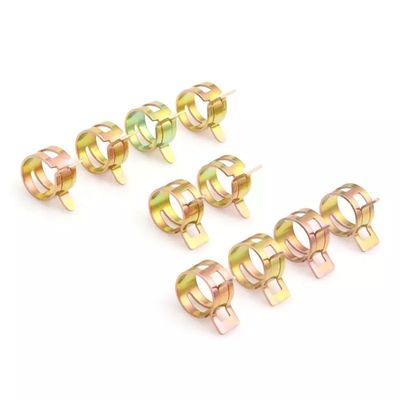 Roestvrij staal heavy duty klem metalen actie Fue spring type slang klem met zink afwerking en op maat gemaakte OEM ondersteuning