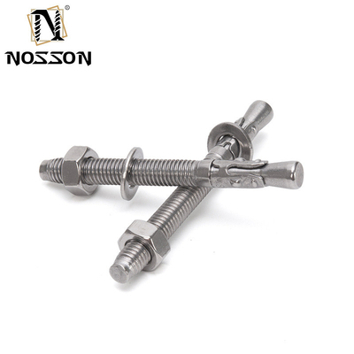 Wedge Anker Bolt M8 M10 M12 M36 Standard DIN 529 Roestvrij staal Boulon Beton Anker Bolts Drop in Expansion Anchor