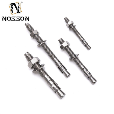 Goed Rood Kapasiteit Wedge Anker Bolt 304 316 roestvrij staal met bruin systeem van meting INCH