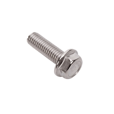 Grade A2-70 SS 304 316 ANSI B18.21 5/16&quot; 3/8&quot; Inch Size Hex Flange Bolt met DIN Standard Zinc Finish