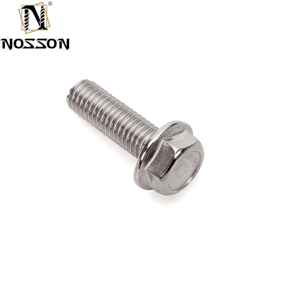 Hoge duurzaamheid DIN6921 roestvrij staal M3-M56 Hex wasmachine hoofd Flanged Bolt en moer Standard DIN Grade A2-70/A4-80 Grade