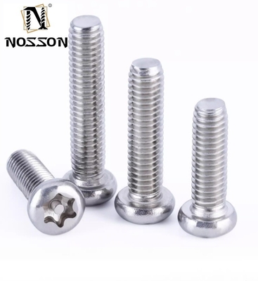 ANSI-standaard van roestvrij staal Torx-knop hoofd stopcontact beveiligingsschroef voor verschillende industrieën Meetsysteem INCH M1.6