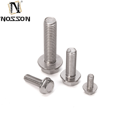 A2-70/A4-80/304/316 Black Flange Bolt van alle maten met DIN Standard roestvrij staal