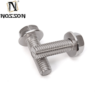 A2-70/A4-80/304/316 Black Flange Bolt van alle maten met DIN Standard roestvrij staal