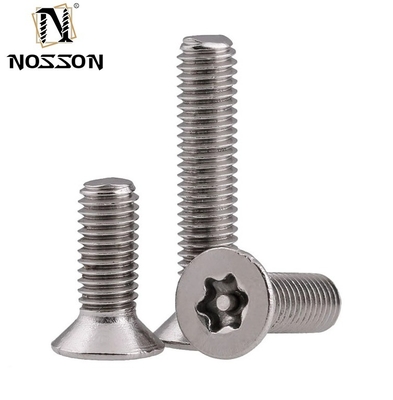 ANSI-standaard van roestvrij staal Torx-knop hoofd stopcontact beveiligingsschroef voor verschillende industrieën Meetsysteem INCH M1.6