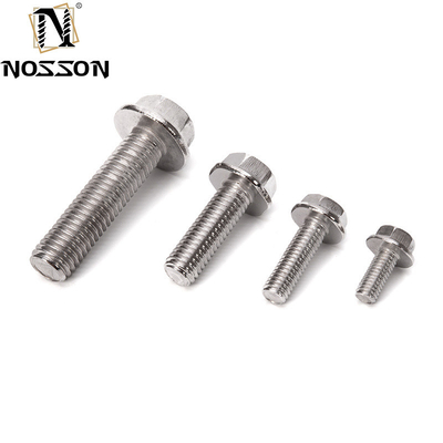 M6 M8 M10 3/8&quot; 1/4 20 Klasse 12.9 8.8 Zink roestvrij staal 310S Titaniumbout met hoofdflensbout