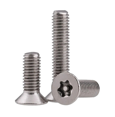 Roestvrij staal Pan Head Torx Pin Anti-Theft Round Head Custom Security Screws in metrisch meetsysteem DIN Standard