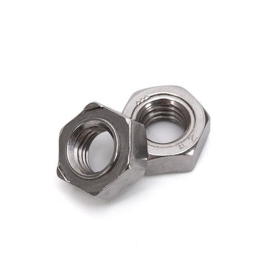 Verbinding voor de voedingsmiddelen- en drankenindustrie M6-1.0 M8 Hex gespelde noten met imperiaal meetsysteem en ISO-norm