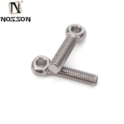 Plain Finish Rustvrij staal Ronde vis oog schroef M5 M6 M8 M10 M12 M16 M20 M24 M30 voor het heffen en slipknot oogbout
