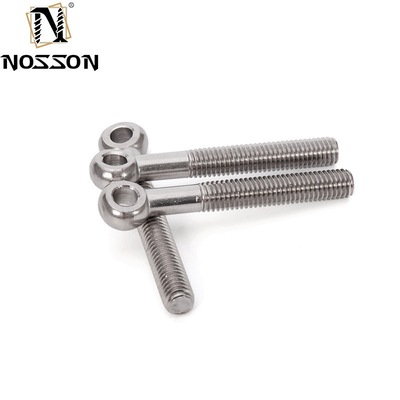 Plain Finish Rustvrij staal Ronde vis oog schroef M5 M6 M8 M10 M12 M16 M20 M24 M30 voor het heffen en slipknot oogbout