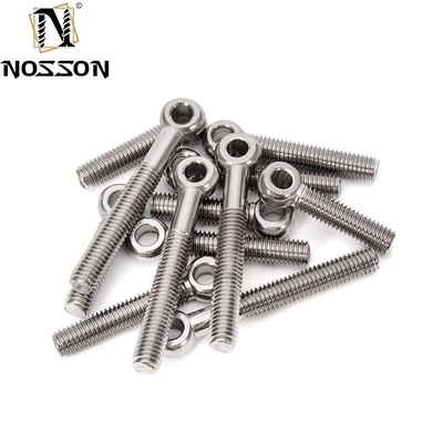 Plain Finish Rustvrij staal Ronde vis oog schroef M5 M6 M8 M10 M12 M16 M20 M24 M30 voor het heffen en slipknot oogbout