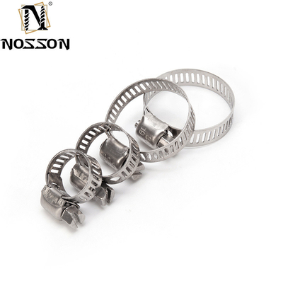 Op maat gemaakte ondersteuning ODM Metrische meting American Type Swivel Clip roestvrijstalen klem en slangklem met buishoep