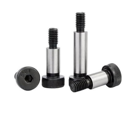 Rustvrij staal 304 Ronde kop Zink-aluminium gecoate ISO 7379 Hex Socket Schouderbouten voor de automobielindustrie
