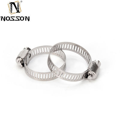 Op maat gemaakte ondersteuning ODM roestvrij staal universele worm drive klem 16-300mm voor buizen en slangen GB-standaard