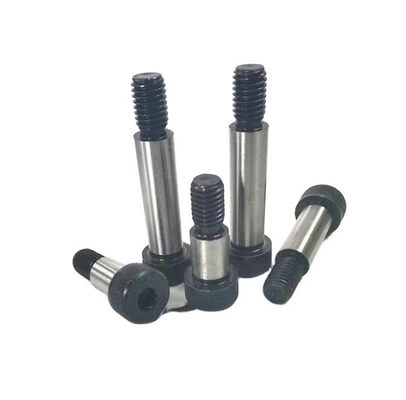 Metrisch meetsysteem Ronde kop Zink-aluminium bekleed roestvrij staal schouderbout Hexagonale stopcontact Schouder schroefbout