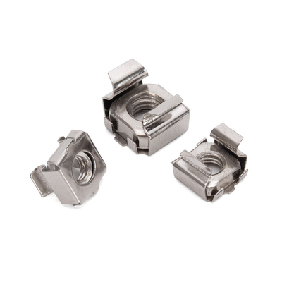 Metrisch meetsysteem van Fastener Manufacturing Carbon Steel Square Cage Nut op e-commerceplatform met ISO-standaard