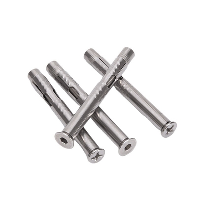 Zilveren staal gegalvaniseerd ijzeren mouw Anker Countersunk hoofdbout met moer 4.8 8.8 10.9 12.9 Grade Meesysteem INCH