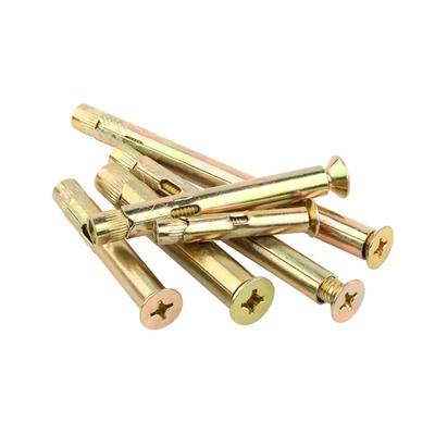 Zilveren staal gegalvaniseerd ijzeren mouw Anker Countersunk hoofdbout met moer 4.8 8.8 10.9 12.9 Grade Meesysteem INCH