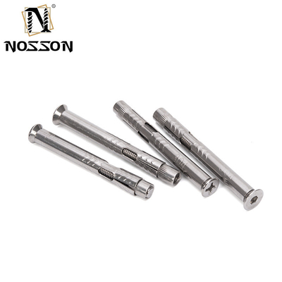 Zilveren staal gegalvaniseerd ijzeren mouw Anker Countersunk hoofdbout met moer 4.8 8.8 10.9 12.9 Grade Meesysteem INCH
