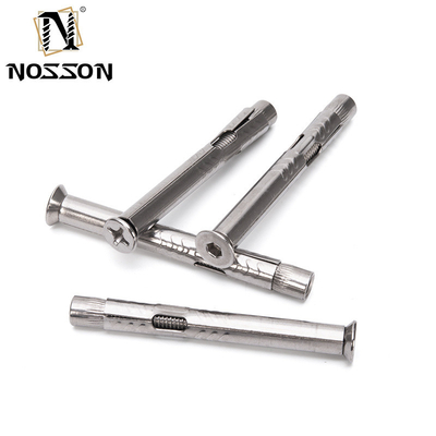 Zilveren staal gegalvaniseerd ijzeren mouw Anker Countersunk hoofdbout met moer 4.8 8.8 10.9 12.9 Grade Meesysteem INCH