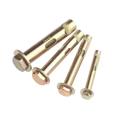 700 Capaciteit Blauw Wit Zilver Zink Gecoat Schroeftype IJzer Metalen Uitbreiding Anker Bolts Wedge Anker Dyna Bolt voor voorraad