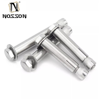 700 Capaciteit Blauw Wit Zilver Zink Gecoat Schroeftype IJzer Metalen Uitbreiding Anker Bolts Wedge Anker Dyna Bolt voor voorraad