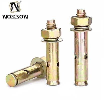 700 Capaciteit Blauw Wit Zilver Zink Gecoat Schroeftype IJzer Metalen Uitbreiding Anker Bolts Wedge Anker Dyna Bolt voor voorraad
