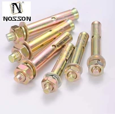 700 Capaciteit Blauw Wit Zilver Zink Gecoat Schroeftype IJzer Metalen Uitbreiding Anker Bolts Wedge Anker Dyna Bolt voor voorraad