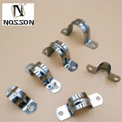 Roestvrij staal U-type slangclamps zadelclamps pijpclamps routingclamps voor efficiëntie en duurzaamheid van de pijprouting