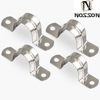 Roestvrij staal U-type slangclamps zadelclamps pijpclamps routingclamps voor efficiëntie en duurzaamheid van de pijprouting