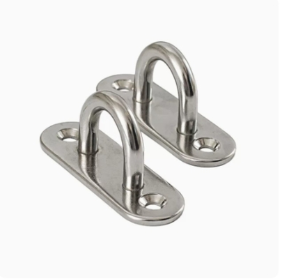 Metrisch meetsysteem Stalen 304 roestvrij staal U-vormige draaghoek Lifting Ring Hook voor zware lift M14