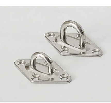 Metrisch meetsysteem Stalen 304 roestvrij staal U-vormige draaghoek Lifting Ring Hook voor zware lift M14