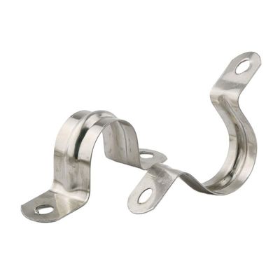 Roestvrij staal kraag buis klampen aangepast zink afwerking heavy duty klem voor OEM-ondersteuning in productieprocessen