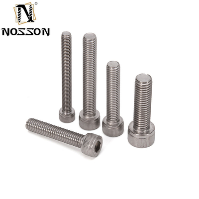 DIN-standaard M3 M4 M5 M6 M8 304 Roestvrij staal Hexagon Socket Bolt en Schroef voor Motorcycle Measurement System in Metric