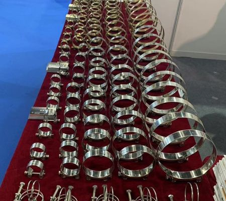 ODM-ondersteuning Duitsland American Type 304 roestvrij staal verstelbare buisclamps slangclamps voor perfecte pasvorm en veilige greep