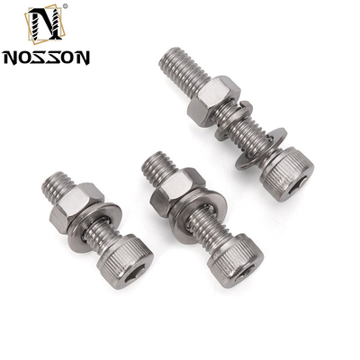 Metrisch roestvrij staal A2 A4 304 316 Din 912 Allen schroef M1.6 M2 M2.5 M3 M4 M5 M6 M7 M8 M9 Hex Socket Head Cap Inner Hexagon Schroeven