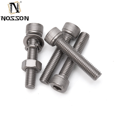 Verkrijgbaar Metrisch A2 A4 304 316 Din 912 Allen Schroef M1.6 M2 M2.5 M3 M4 M5 M6 M7 M8 M9 Hex Socket Head Cap Inner Hexagon Schroeven