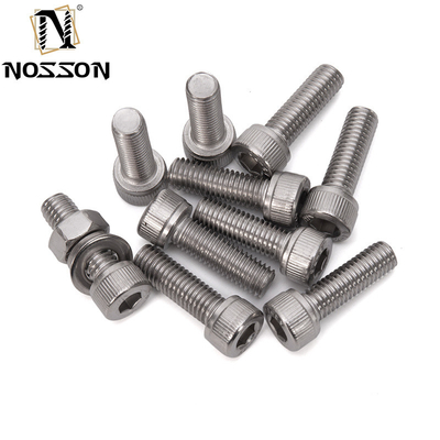 Verkrijgbaar Metrisch A2 A4 304 316 Din 912 Allen Schroef M1.6 M2 M2.5 M3 M4 M5 M6 M7 M8 M9 Hex Socket Head Cap Inner Hexagon Schroeven