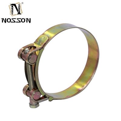 ODM Heavy Duty Clamp Manufacture Exhaust Hollow T Bolt European Clamp Carbon Steel Pipe Clamps Metrisch meetsysteem