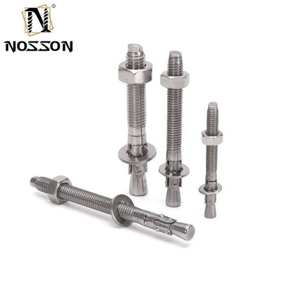 ISO-standaard A2 A4-70 A4-80 S304 SS316 316L Roestvrij staal Sleeve Wedge Anchor Bolt voor de bouw m12 Diameter