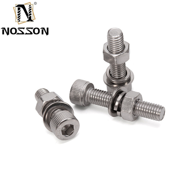 Roestvrij staal M2 M2.5 M3 M4 M5 M6 M8 M10 M12 M14 M16 Klasse 12.9 Zwart Oxyde Allen Bolts Hex Socket Cap Head Screws INCH