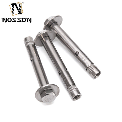 Zwarte afwerking M8 M18 roestvrij staal SS304 SS316 A2 A4 J type ankerbout voor industriële en bouwtoepassingen