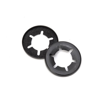 M3-M30 Plain Finish Black Steel Interne tand Quick Starlock Clamp Lock Washers Circlips voor Schacht Externe tand stijl
