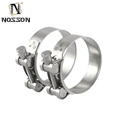 3&quot; T-Bolt Heavy Duty Roastless Steel Turbo Silicone Slang Klem voor Inlaat Soft Slang Intercooler System Zware industrie