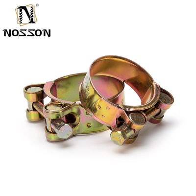 ODM ondersteunde gegalvaniseerde afwerking roestvrij staal W1 Heavy Duty Metal slang klem voor hydraulische toepassingen