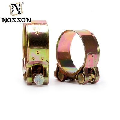 ODM ondersteunde gegalvaniseerde afwerking roestvrij staal W1 Heavy Duty Metal slang klem voor hydraulische toepassingen