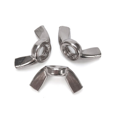 Metrische waterbehandeling Roestvrij staal 304 M3 M4 M5 M6 M8 M10 M12 M16 Vlindervleugel noten Bolt And Nut Din Zink Witte vleugel noten