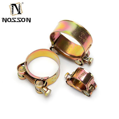 ODM ondersteunde gegalvaniseerde afwerking roestvrij staal W1 Heavy Duty Metal slang klem voor hydraulische toepassingen