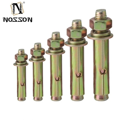 ISO-standaard hoge sterkte M8 M20 M36 roestvrij staal SS304 SS316 wedge anchor met monster