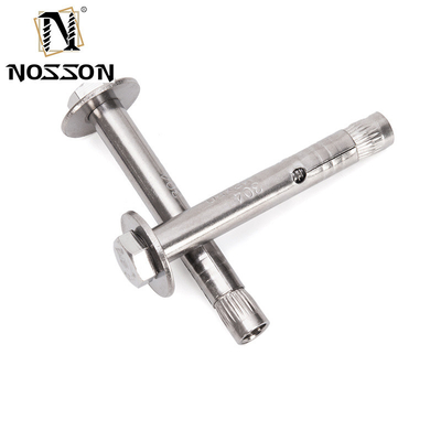 700 Capaciteit M8 M10 M12 Graad 8.8 GS gegalvaniseerd staal Hex hoofd Antiskid Haaienvinnen mouw Ankerbout IN en ISO standaard